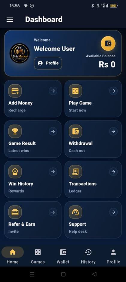 ShivMatka app screenshot 3